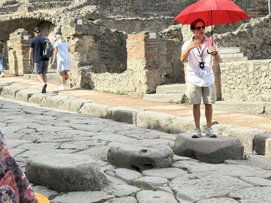 Archaeological Park of Pompeii by null