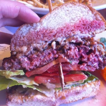 Simmzy's - Bacon Blue deluxe burger - American Near Me - Manhattan Beach, California