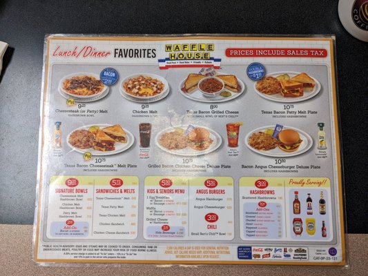 Menu photo 1 Waffle House Taylorsville, IN Menu photo 1 Waffle House Taylorsville, IN