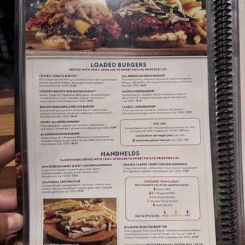 BJ's Restaurant & Brewhouse - Menu - Pizza Near Me - Salinas, California BJ's Restaurant & Brewhouse - Menu - Pizza Near Me - Salinas, California