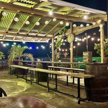 Bungalu - View of seating for large parties - Puerto Rican Near Me - Rio Grande, Puerto Rico
