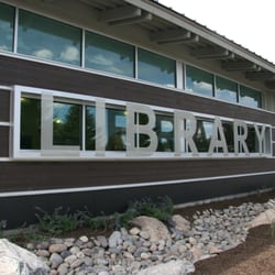 Teton County Library - View of the library from 125 Virginian Lane.