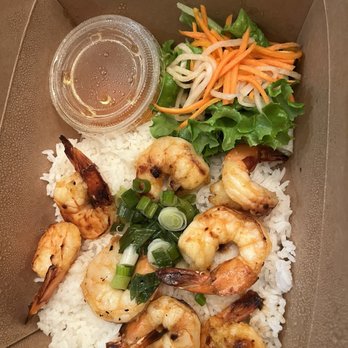 Com Tam Ninh Kieu - Grilled Shrimp Rice Bowl Com Tom - good but could have used some sauce - Vietnamese Near Me - Bronx, New York Com Tam Ninh Kieu - Grilled Shrimp Rice Bowl Com Tom - good but could have used some sauce - Vietnamese Near Me - Bronx, New York