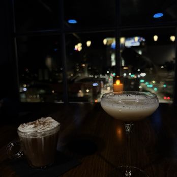 The Top Rooftop Bar & Lounge - Irish bliss + crème brûlée martini - Lounges Near Me - Rockford, Illinois
