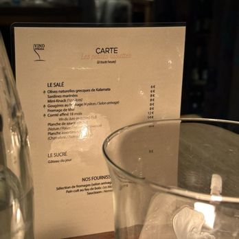 Vino Strada Stub - Menu - French Near Me - Strasbourg, 67