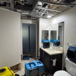 Onsite Pro Restoration - water damage restoration in bathroom