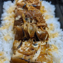 Adobar - Smokey porc adobar with coconut rice
