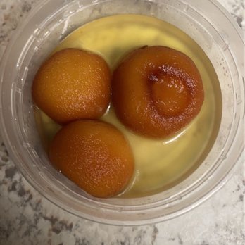 Masala Fine Indian Cuisine - 109. Gulab Jamun Great choice for dessert! Tastes just like a fried mini pancake ball! Yummm :) - Indian Near Me - Richmond, Kentucky Masala Fine Indian Cuisine - 109. Gulab Jamun Great choice for dessert! Tastes just like a fried mini pancake ball! Yummm :) - Indian Near Me - Richmond, Kentucky