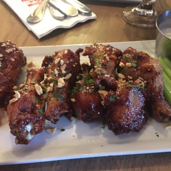 Ballast Point Brewing Long Beach - Blackberry jalapeño wings - Breweries Near Me - Long Beach, California Ballast Point Brewing Long Beach - Blackberry jalapeño wings - Breweries Near Me - Long Beach, California