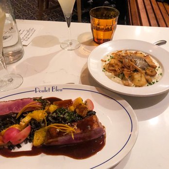 Poulet Bleu - Duck and the parsnip risotto - French Near Me - Pittsburgh, Pennsylvania
