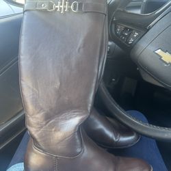J & J Shoe Repair - Repaired boots.