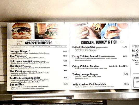 Menu photo 4 Burger Lounge Manhattan Beach, CA