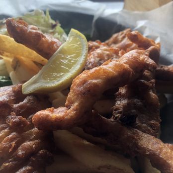 The Waterfront Brewery - Son's fried mahi. Killed it!!! - Seafood Near Me - Key West, Florida The Waterfront Brewery - Son's fried mahi. Killed it!!! - Seafood Near Me - Key West, Florida