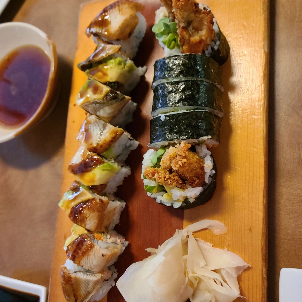 Hana Sushi - Dragon roll and spider roll - Sushi Bars Near Me - Bothell, Washington Hana Sushi - Dragon roll and spider roll - Sushi Bars Near Me - Bothell, Washington