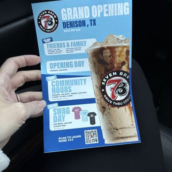 7 Brew Coffee - Coffee & Tea Near Me - Denison, Texas