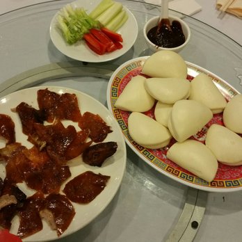 Silver Seafood Restaurant - Peking duck - part 1 of 2. The part 2 is the duck meat stir fried with bell peppers and shiitake mushrooms - Seafood Near Me - Chicago, Illinois