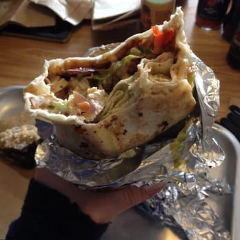 Mucho Burrito - Regular chicken burrito. - Do-It-Yourself Food Near Me - Brighton and Hove, BNH