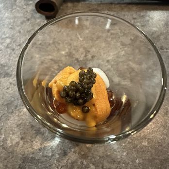 Taikun Omakase - Mochi gave the perfect texture compliment to this dish - Japanese Near Me - Dana Point, California