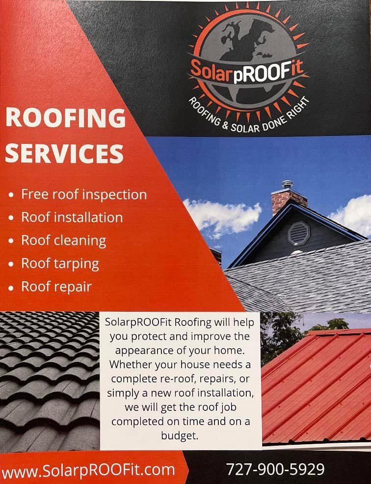 Slide of SolarpROOFit Roofing