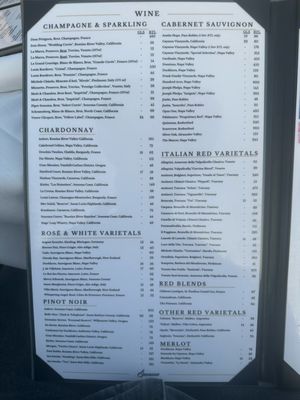 Menu photo 8 Boccaccio's Restaurant Westlake Village, CA