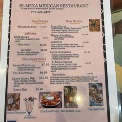 El Mexa - The New Menu