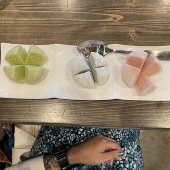 Sushiology - Mochi Trio :) - Sushi Bars Near Me - Kennesaw, Georgia Sushiology - Mochi Trio :) - Sushi Bars Near Me - Kennesaw, Georgia