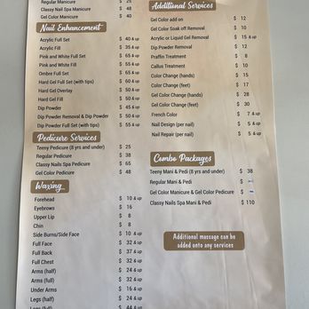 Classy Nails Spa - Menu - Nail Salons Near Me - San Ramon, California Classy Nails Spa - Menu - Nail Salons Near Me - San Ramon, California