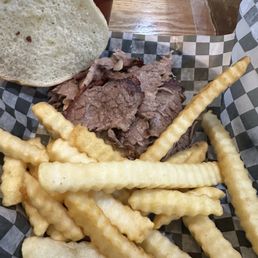 Beef Brisket Sandwich Combo was not a good choice.