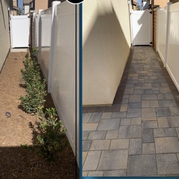 System Pavers - Rear yard (East) - Masonry/Concrete Near Me - Orange, California System Pavers - Rear yard (East) - Masonry/Concrete Near Me - Orange, California