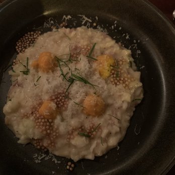 Fruition Restaurant - Parmesan Risotto with carrots and fennel - New American Near Me - Denver, Colorado