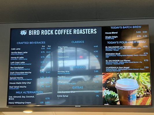 Menu photo 7 Bird Rock Coffee Roasters - Encinitas Encinitas, CA