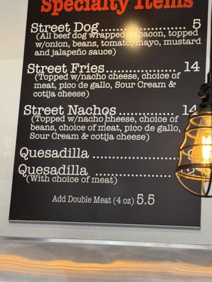 Menu photo 8 STREET - Taco & Beer Co. Tucson, AZ Menu photo 8 STREET - Taco & Beer Co. Tucson, AZ