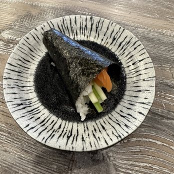 Temari-zushi - Spicy salmon hand roll - Sushi Bars Near Me - San Diego, California Temari-zushi - Spicy salmon hand roll - Sushi Bars Near Me - San Diego, California