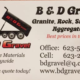 B & D Granite contact information B & D Granite contact information