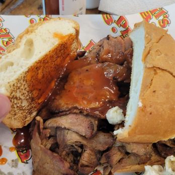 Phil's BBQ - Tri-tip sandwich - Barbeque Near Me - San Diego, California Phil's BBQ - Tri-tip sandwich - Barbeque Near Me - San Diego, California