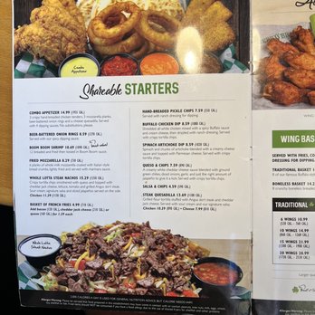 Beef 'O' Brady's - e menu - American Near Me - Athens, Georgia Beef 'O' Brady's - e menu - American Near Me - Athens, Georgia