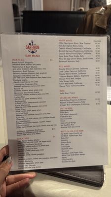 Menu photo 3 Saffron By The Sea Fairhaven, MA