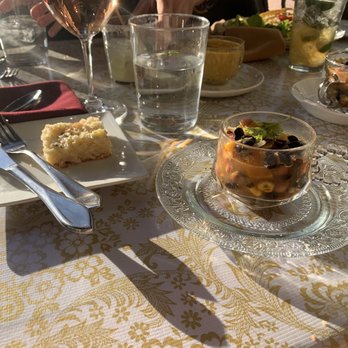Hell's Backbone Grill & Farm - The mentioned non favorite pazole and the fan favorite sage butter biscuits - American Near Me - Boulder, Utah