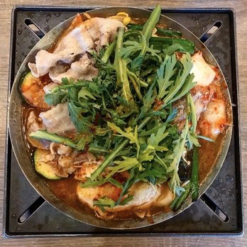 Boiling Point - 韓風大醬鍋 (Korean Bean Paste Hot Soup) with mild spice $15.42 - Taiwanese Near Me - Burnaby, British Columbia Boiling Point - 韓風大醬鍋 (Korean Bean Paste Hot Soup) with mild spice $15.42 - Taiwanese Near Me - Burnaby, British Columbia