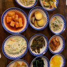 a variety of dishes