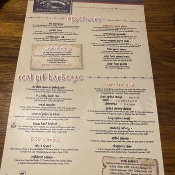 Millstone Southern Smoked BBQ - Menu - Barbeque Near Me - Logan, Ohio