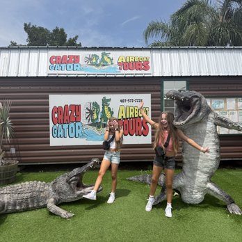 Crazy Gator Airboat Tours - Boat Tours Near Me - Saint Cloud, Florida Crazy Gator Airboat Tours - Boat Tours Near Me - Saint Cloud, Florida