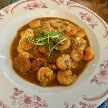 Poogan's Porch - Possibly the BEST shrimp and grits I've ever had. - Southern Near Me - Charleston, South Carolina Poogan's Porch - Possibly the BEST shrimp and grits I've ever had. - Southern Near Me - Charleston, South Carolina