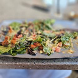 Lazy Dog Restaurant & Bar - BEST salad around! Southwest Chicken Salad with Nashville hot sauce is my go-to! Customer service is great! Everyone is happy & welcoming.