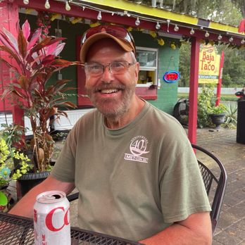 Baja Taco - We love to come to this place for Mexican Tacos cheap food and drinks and sit in the courtyard - Mexican Near Me - Crescent City, Florida
