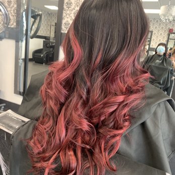 Dimensions Hair Studio & Spa - Elaina stylist is an absolute artist! - Hair Salons Near Me - Patchogue, New York