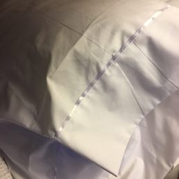 New pillow cases, clean bed New pillow cases, clean bed