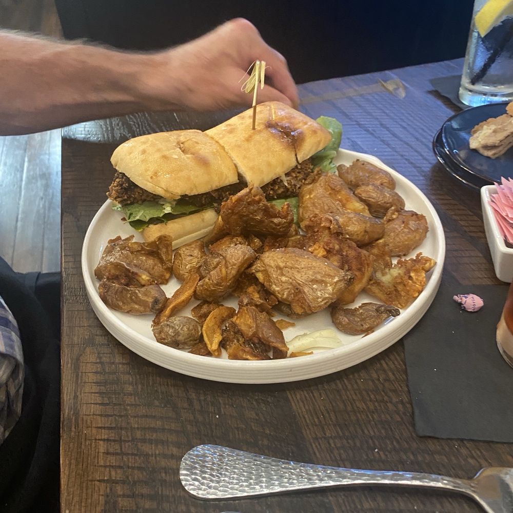 The Industry - Chicken sandwich - Cocktail Bars Near Me - Akron, Ohio