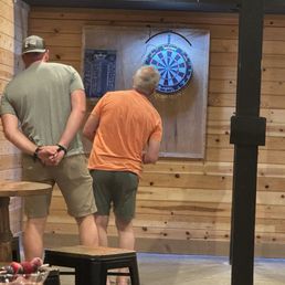 Darts. They have several boards Darts. They have several boards