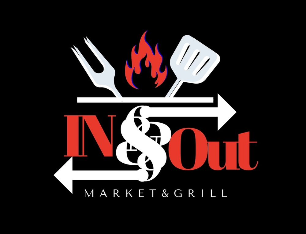 Food from In N Out Market & Grill